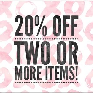 Bundle discount on EVERYTHING(total weight can’t exceed 5lbs)